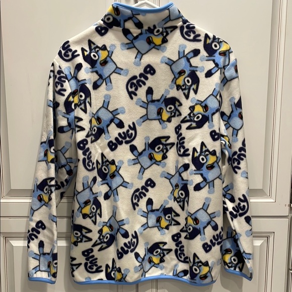 BLUEY Youth Polar Fleece Jacket Size L - Picture 2 of 16